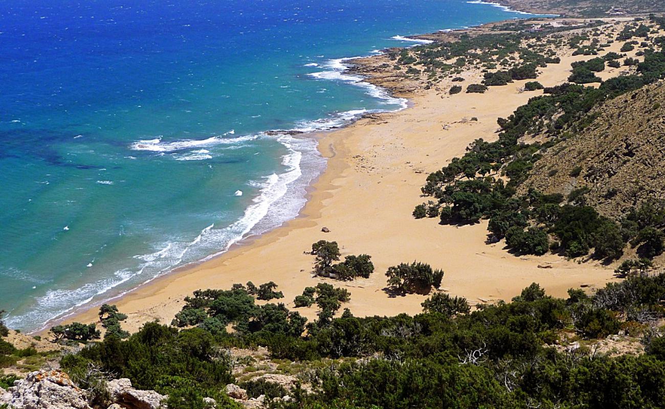 Photo of Spiaggia Lavrakas with bright sand surface