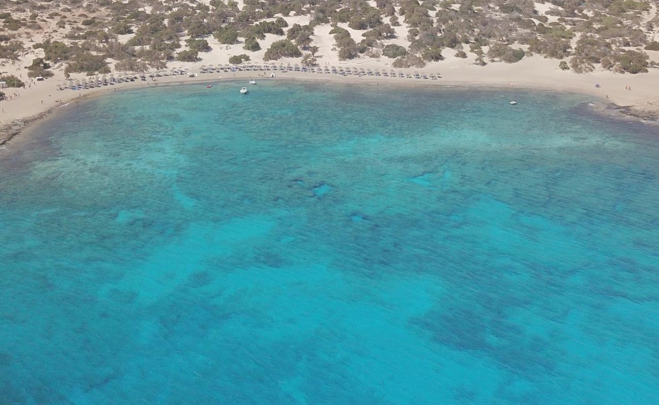 Photo of Vougiou Mati with bright sand surface