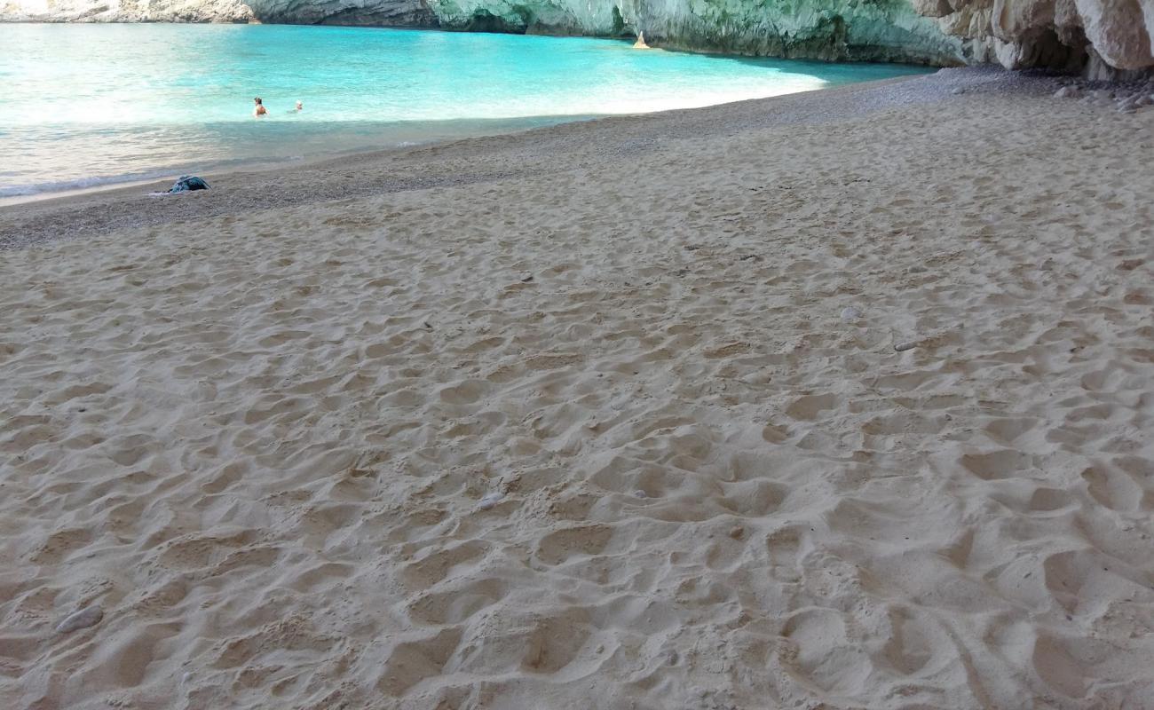 Photo of Sfogio Beach with light fine pebble surface