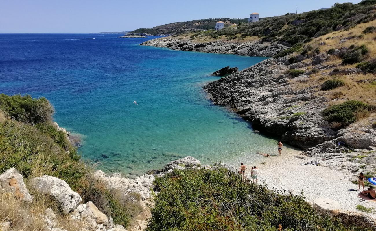 Photo of Kremidi beach with light pebble surface