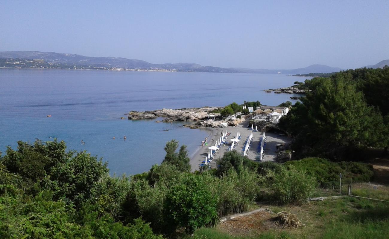 Photo of Gradakia beach with gray sand surface