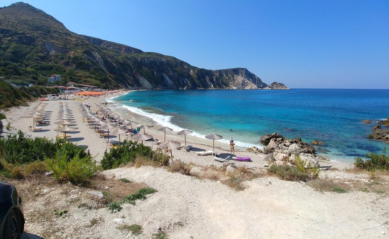 Photo of Petani Beach with light fine pebble surface