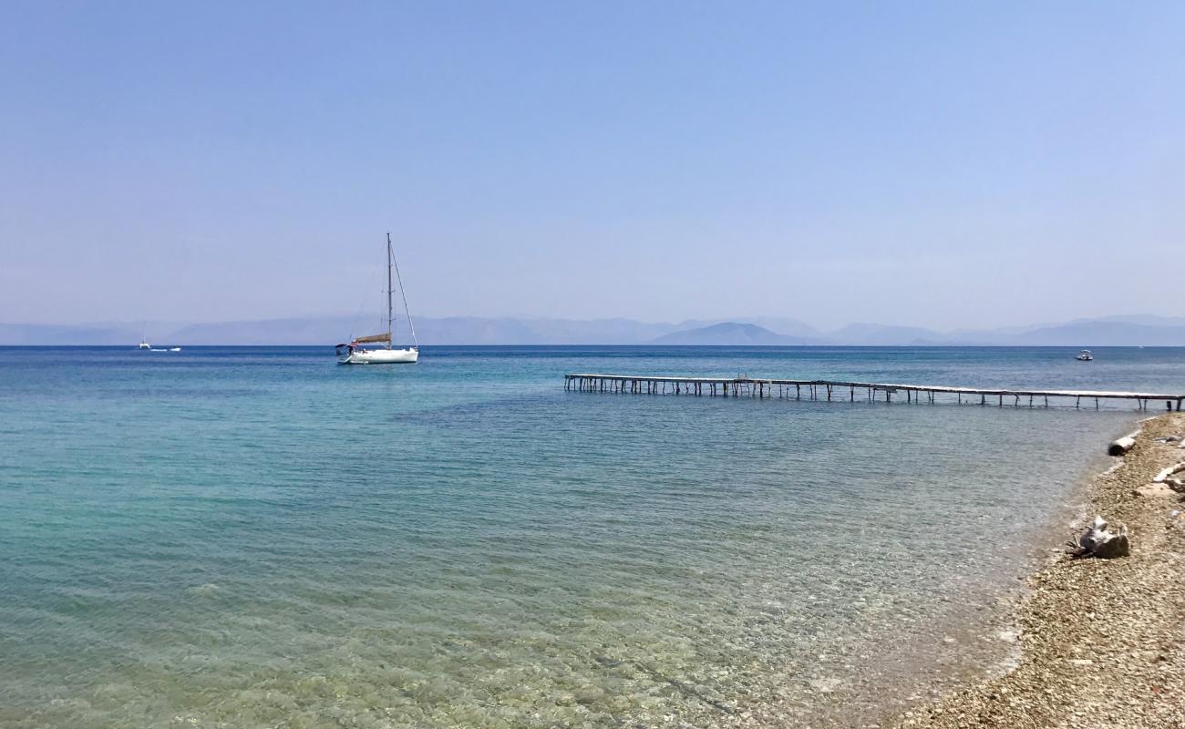 Photo of Kalami beach with brown pebble surface