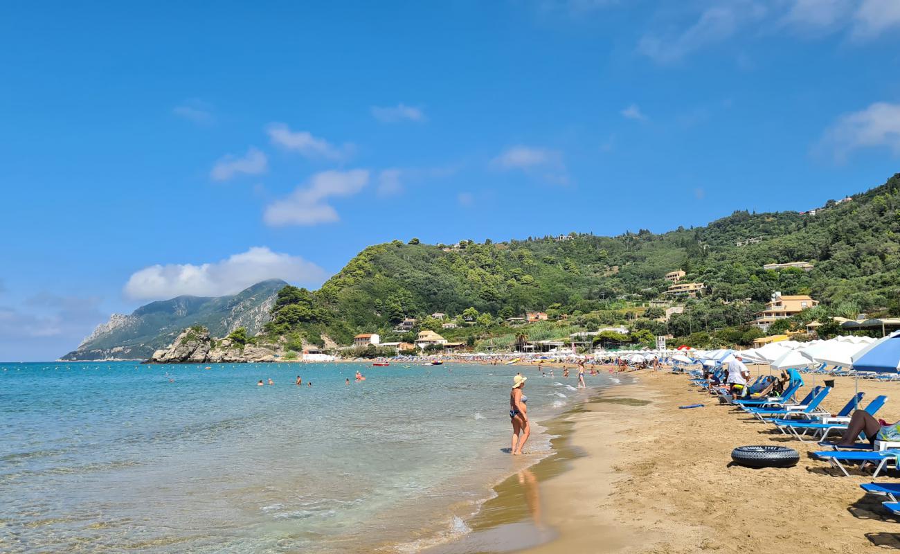 Photo of Kontogialos beach with bright fine sand surface