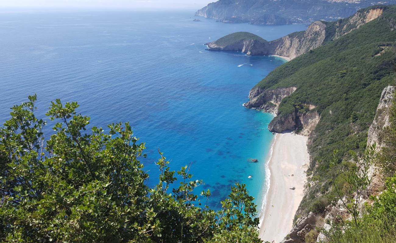 Photo of Stelari beach with light sand &  pebble surface