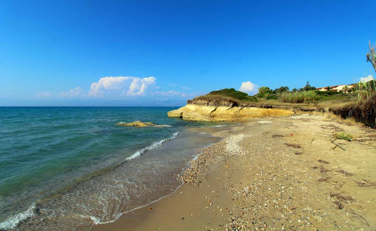 Photo of Roda beach II with bright sand surface