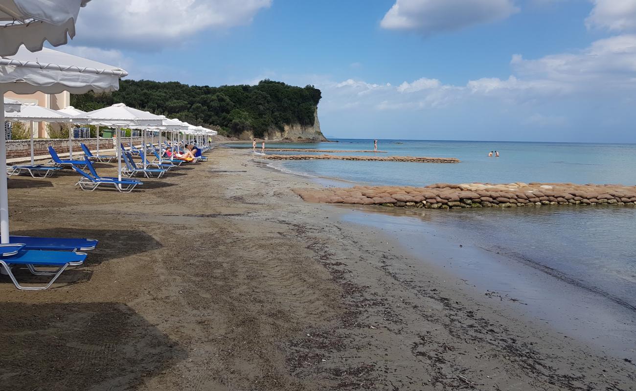 Photo of Roda beach with bright sand surface