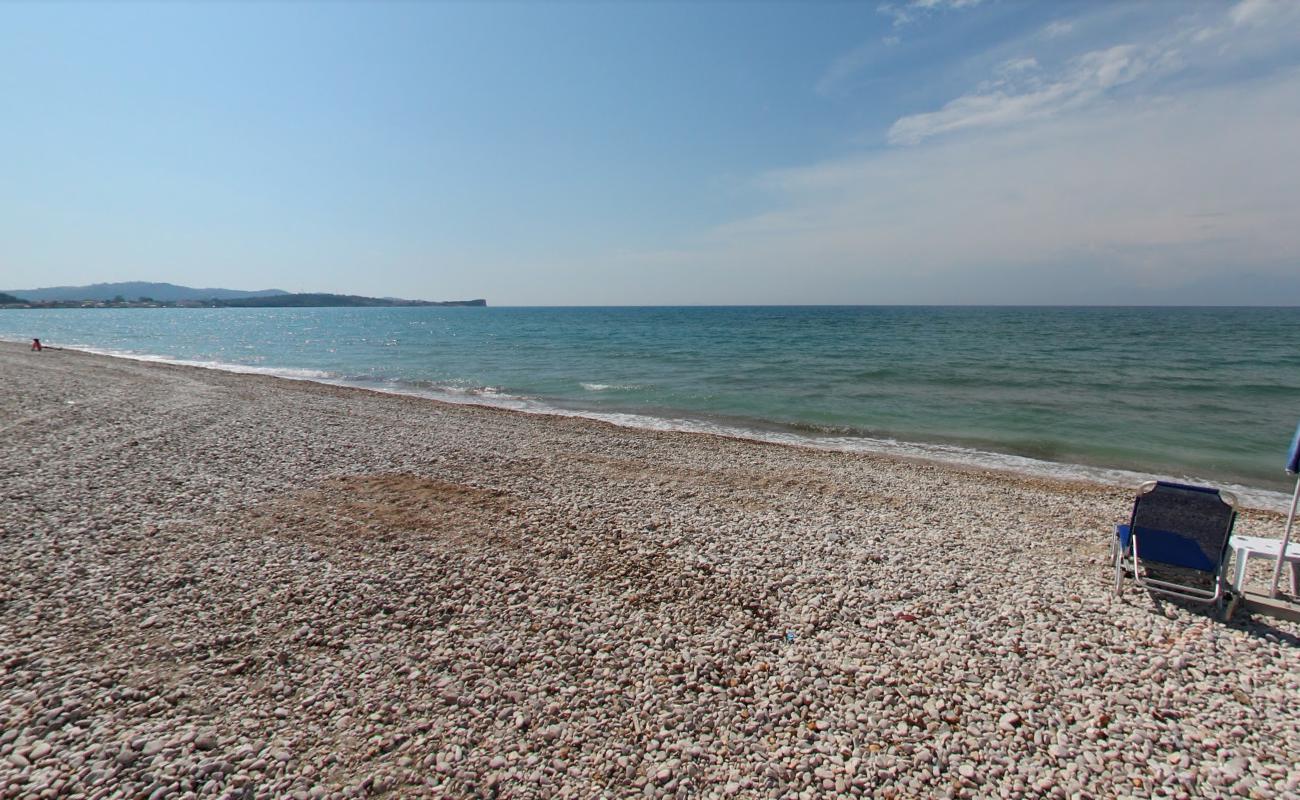 Photo of Roda beach III and the settlement