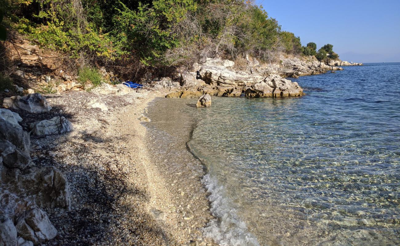 Photo of Lida's beach with light fine pebble surface