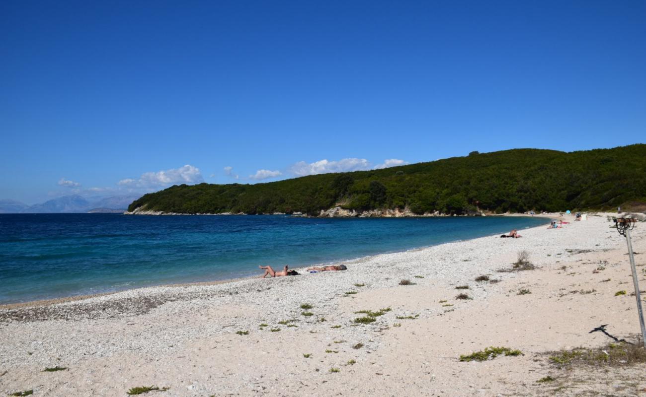 Photo of Kogevina beach with light pebble surface