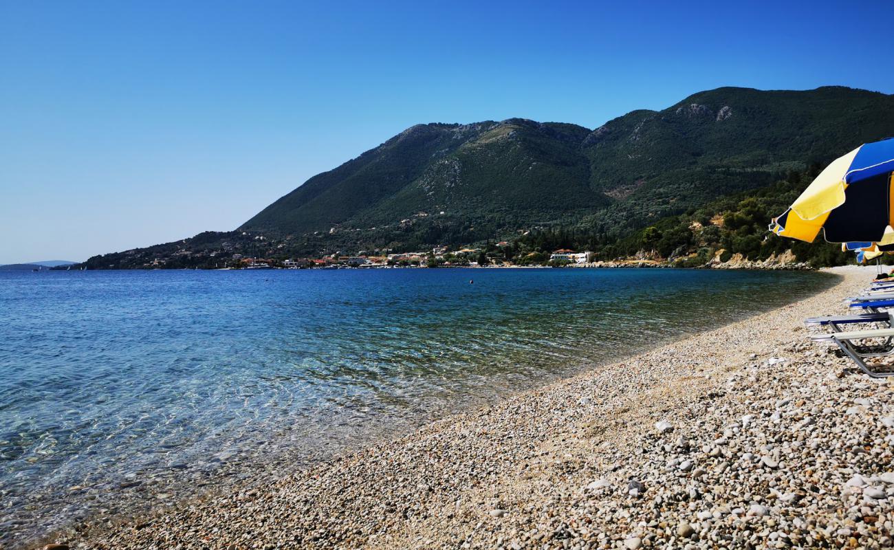 Photo of Nikiana beach with light pebble surface