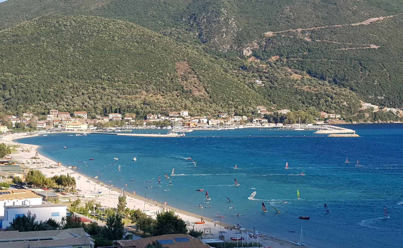 Photo of Vasiliki Beach with light fine pebble surface