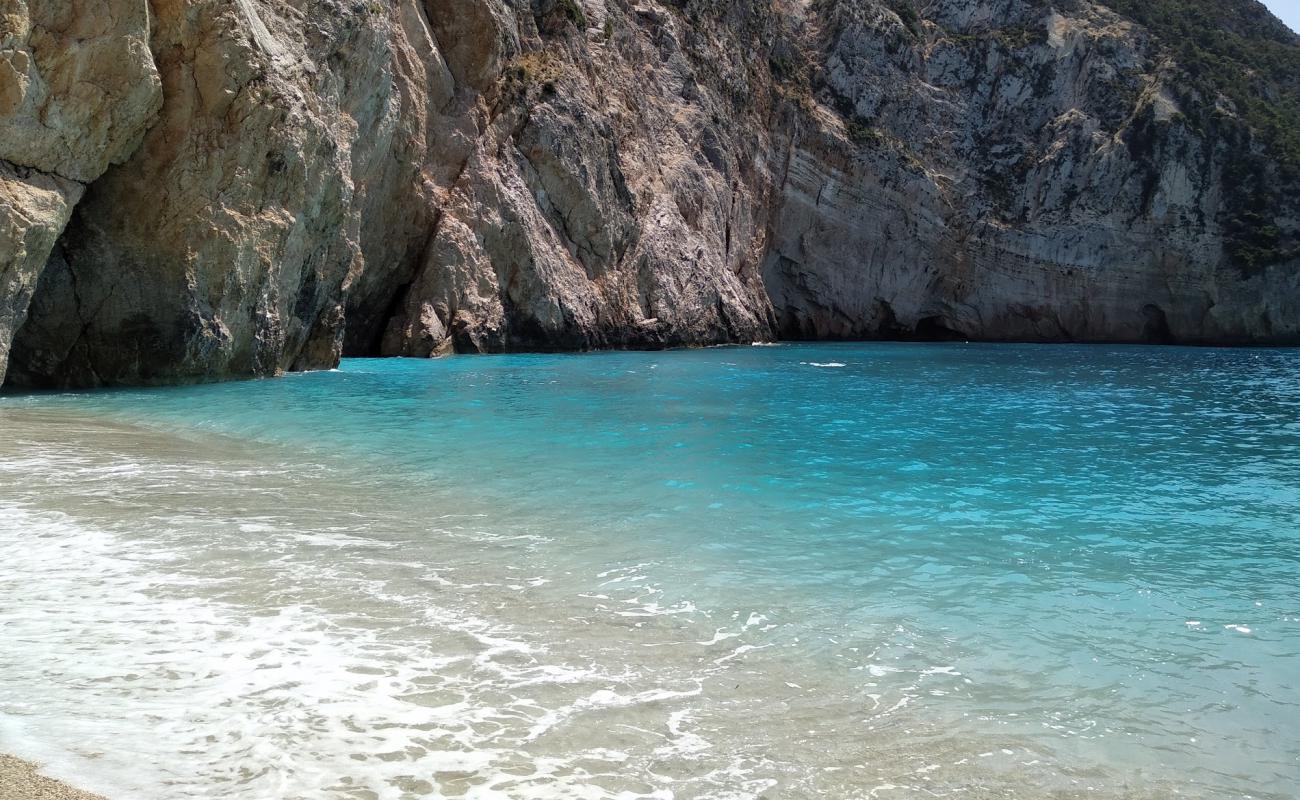 Photo of Porto Katsiki hidden II with brown fine pebble surface