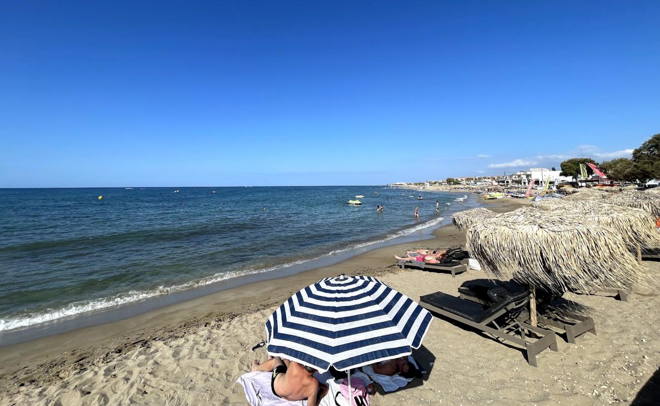 Photo of Analipsi Beach with bright sand surface