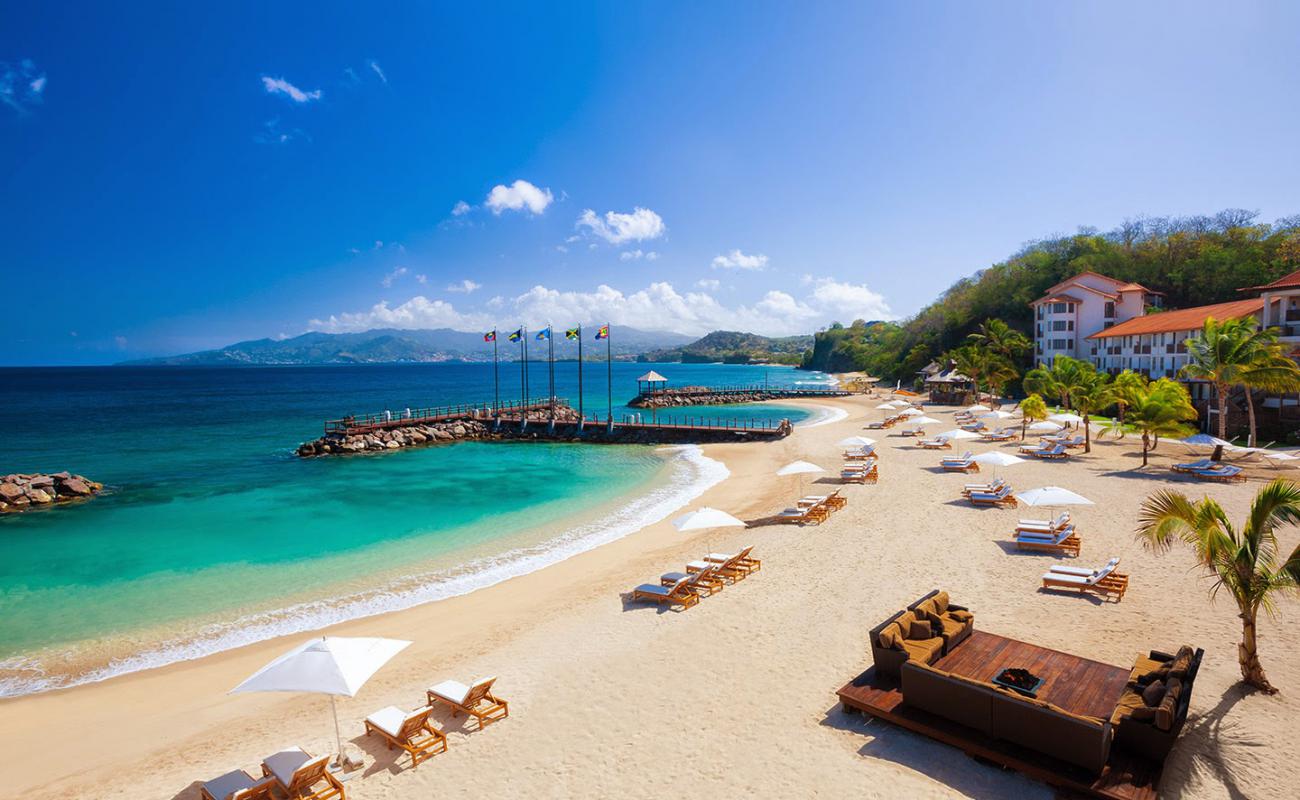 Photo of Pink Gin beach with bright fine sand surface