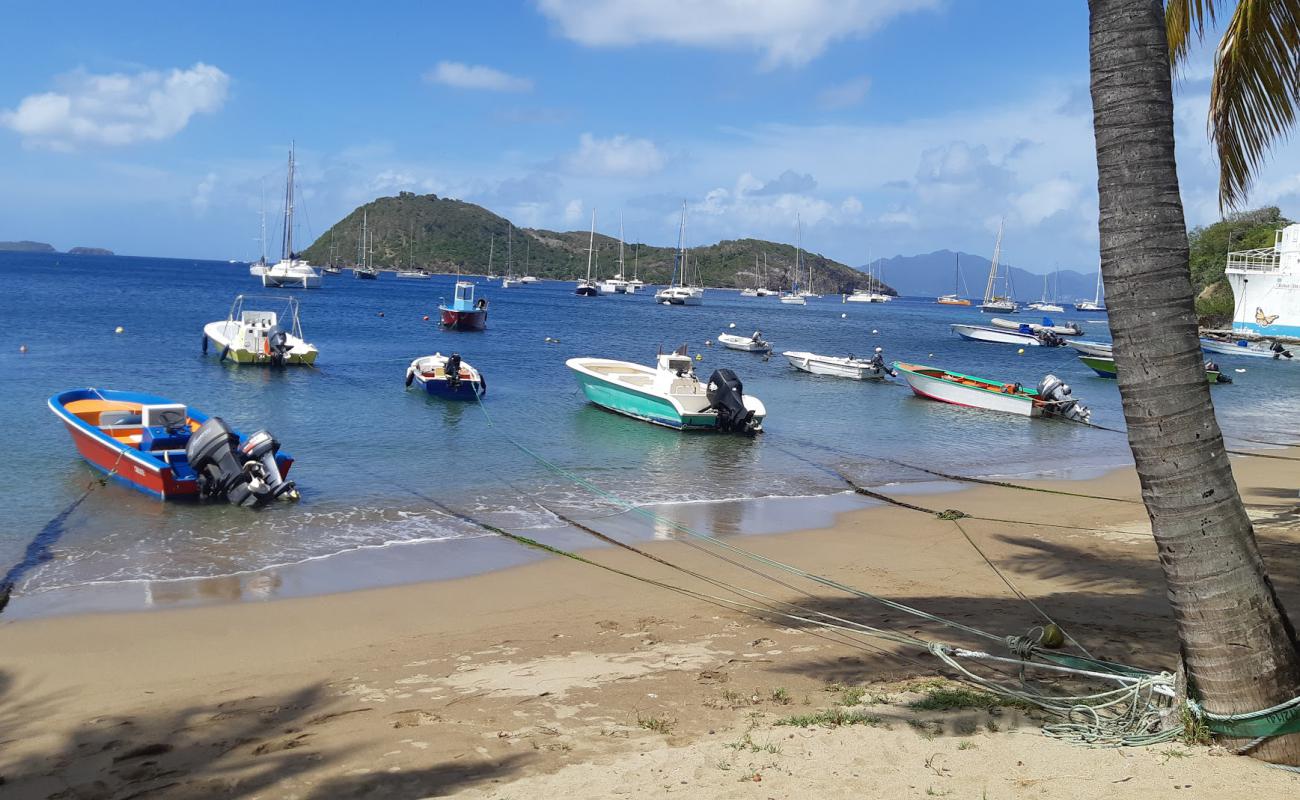 Photo of Anse du Bourg Beach with bright sand surface