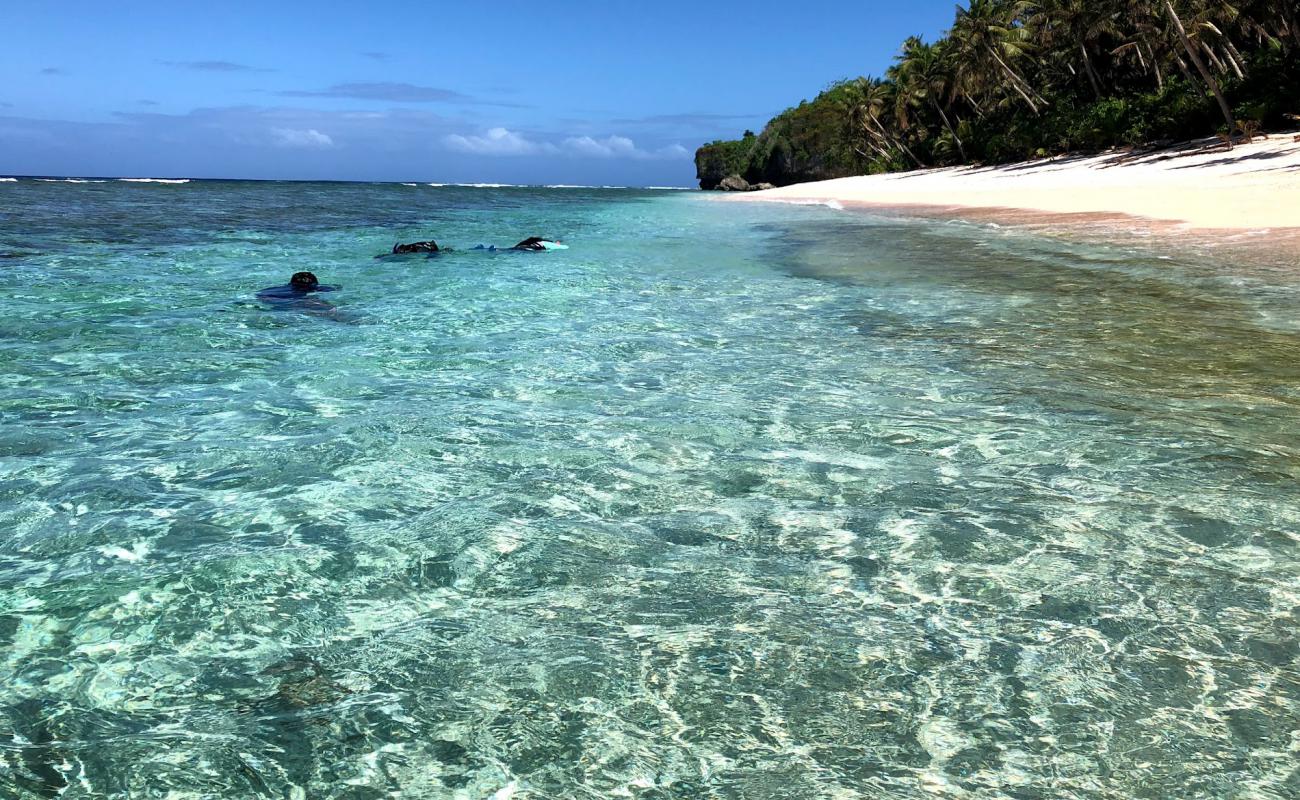 Photo of Star sand beach with bright sand surface