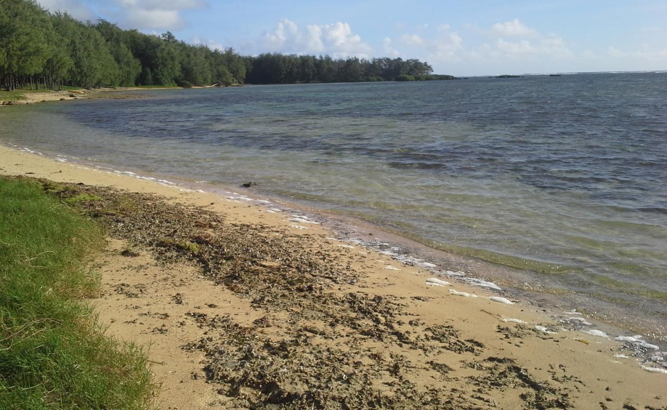 Photo of Inarajan Beach with light sand &  pebble surface