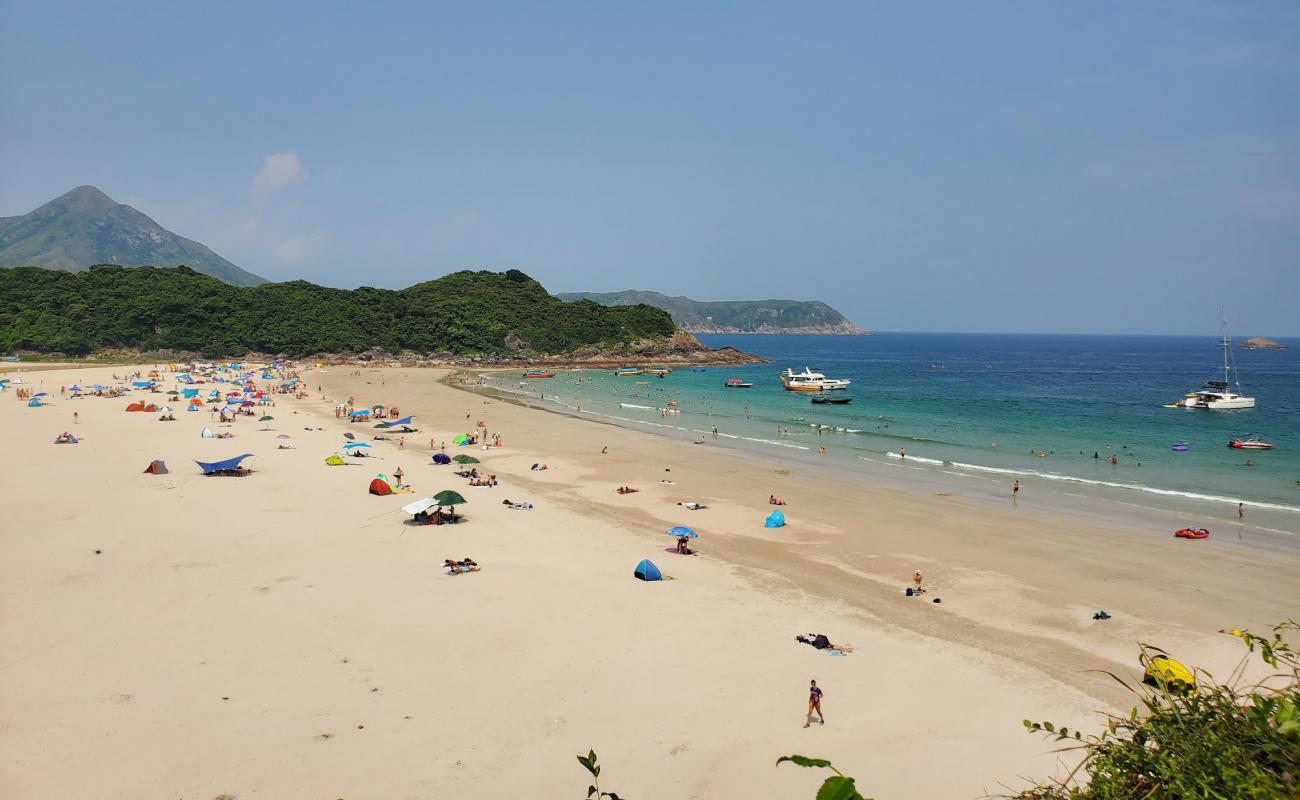 Photo of Ham Tin Beach with bright sand surface