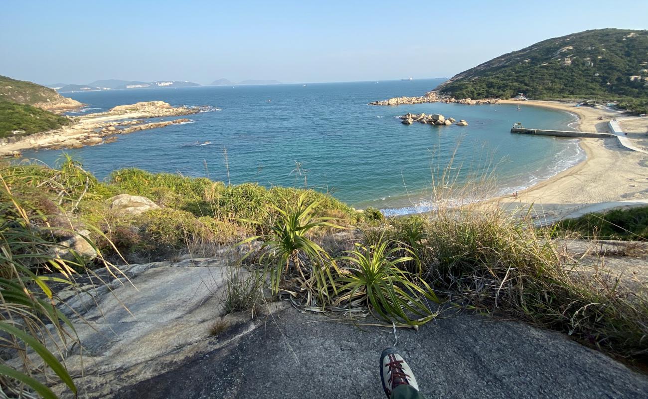 Photo of Yung Shue Ha Beach with bright sand surface