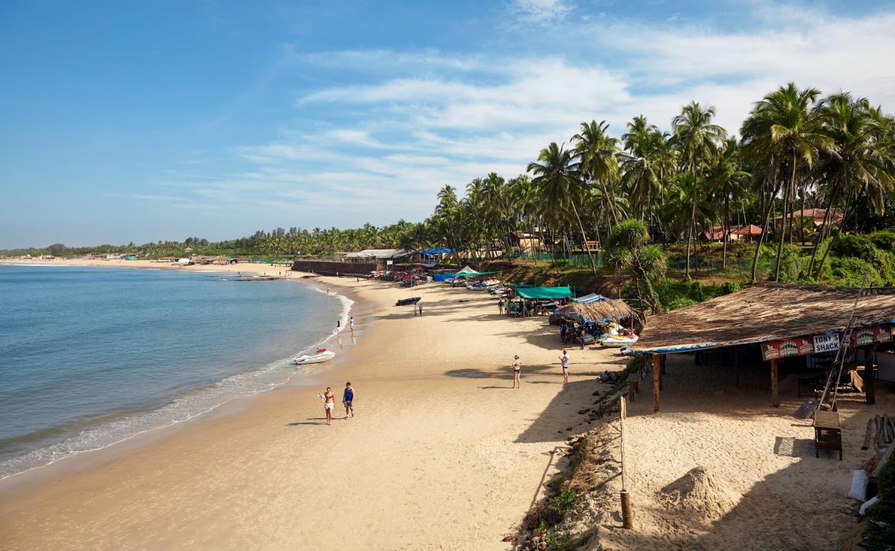 Photo of Anjuna Beach with bright sand surface