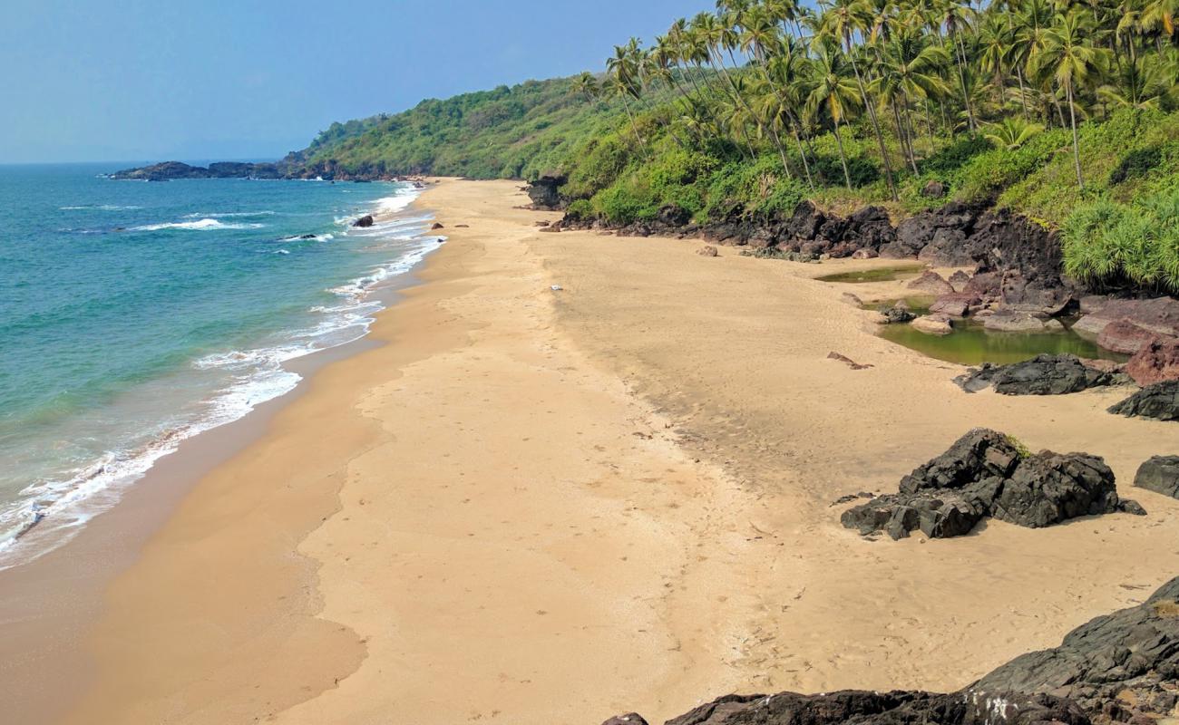 Photo of Xandrem Beach with bright shell sand surface