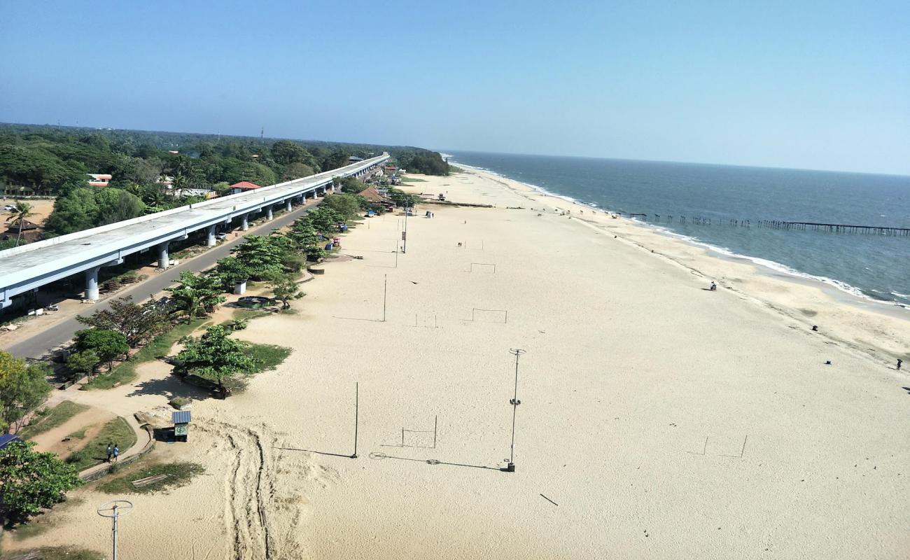 Photo of Alappuzha Beach with bright sand surface