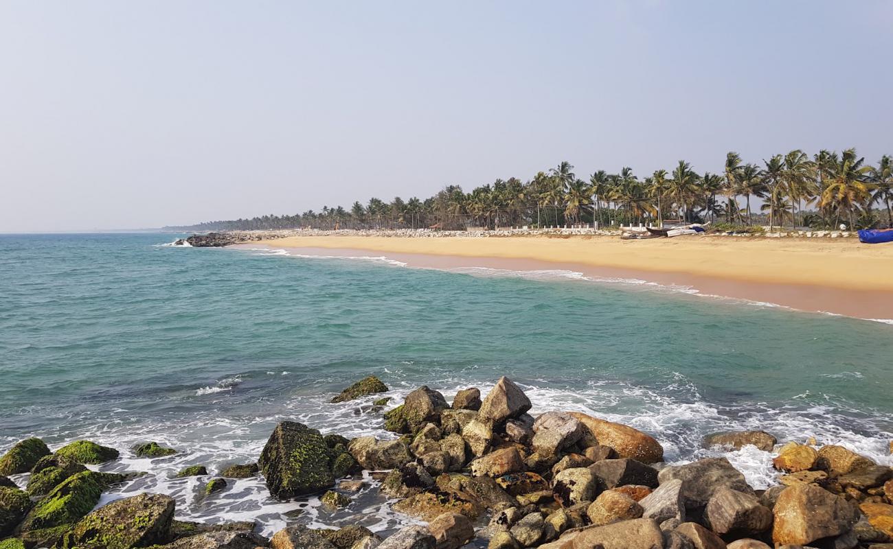 Photo of Mayyanad Beach with bright fine sand surface