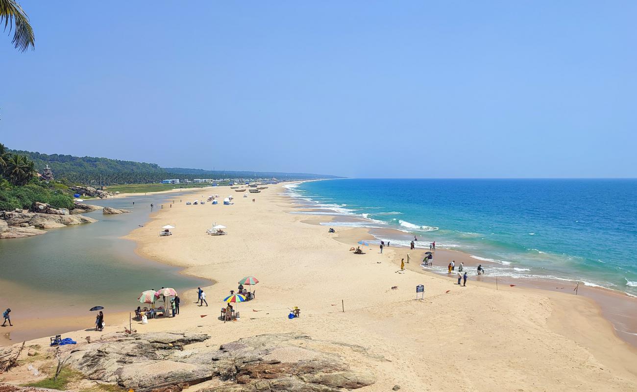 Photo of Adimalathura Beach with bright fine sand surface