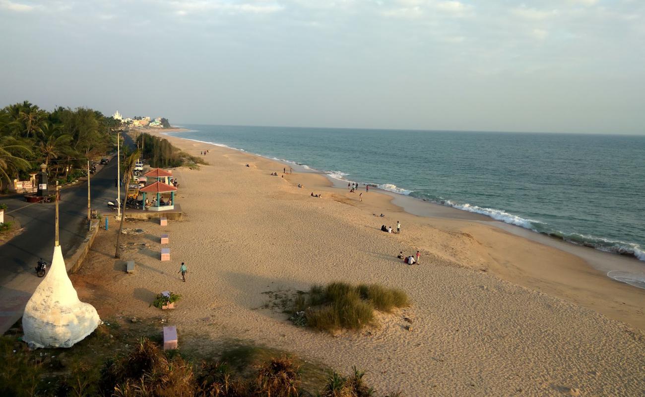 Photo of Sanguthurai Beach with bright fine sand surface