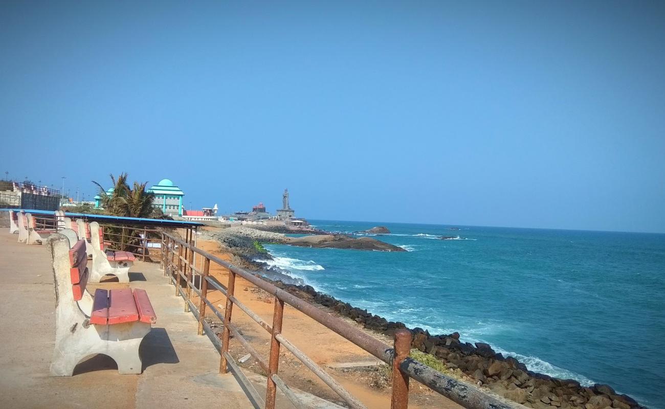 Photo of Kanyakumari Park Beach with rocks cover surface