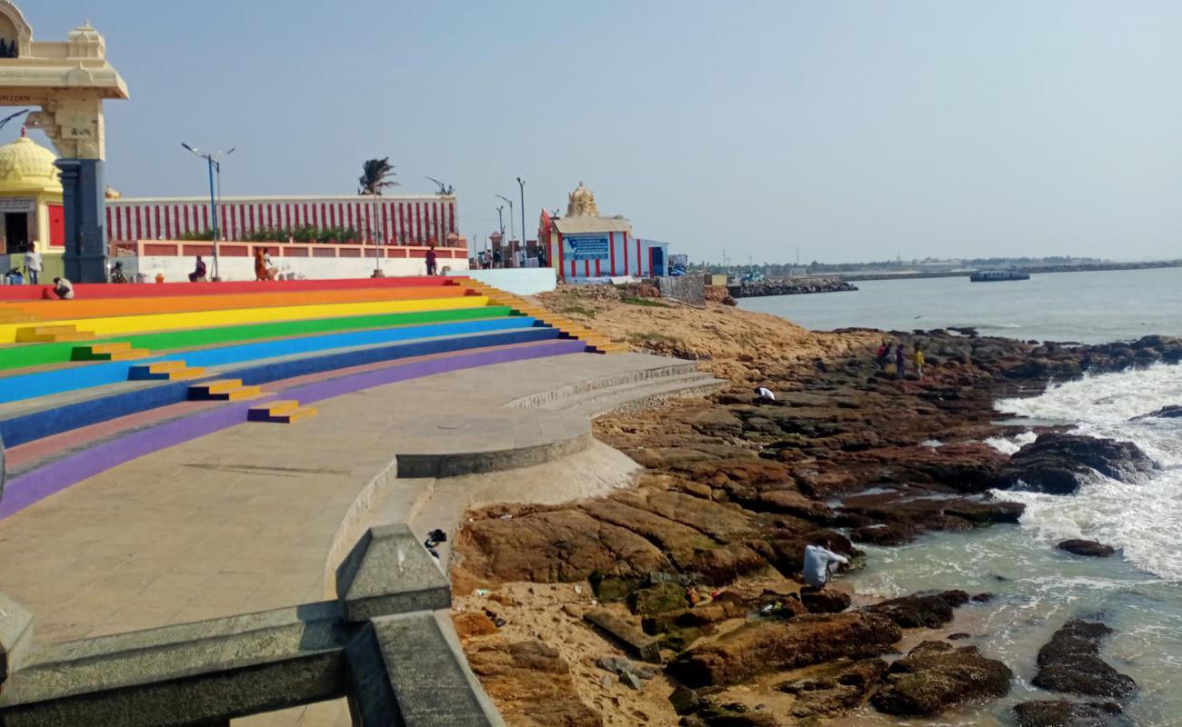 Photo of Kanniyakumari Sunrise Beach with bright sand surface