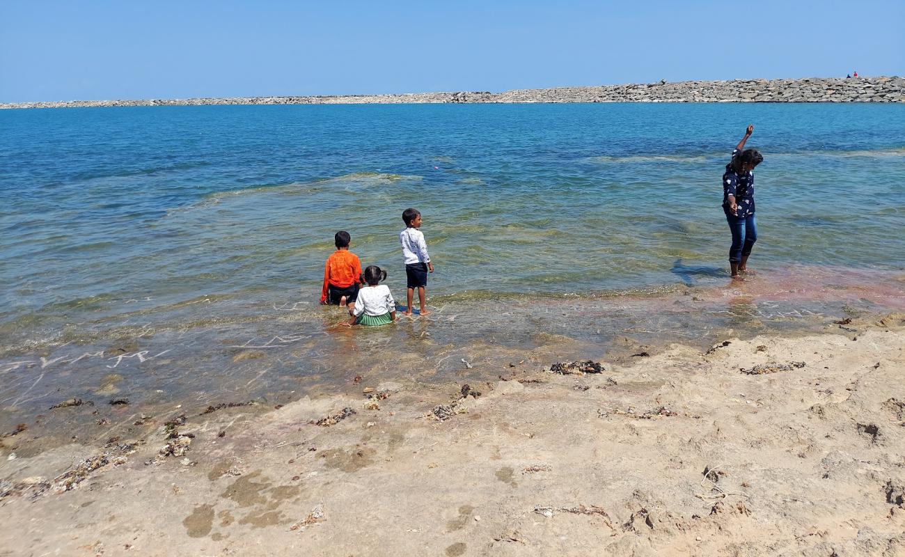 Photo of Adaikalapuram Beach with bright sand surface