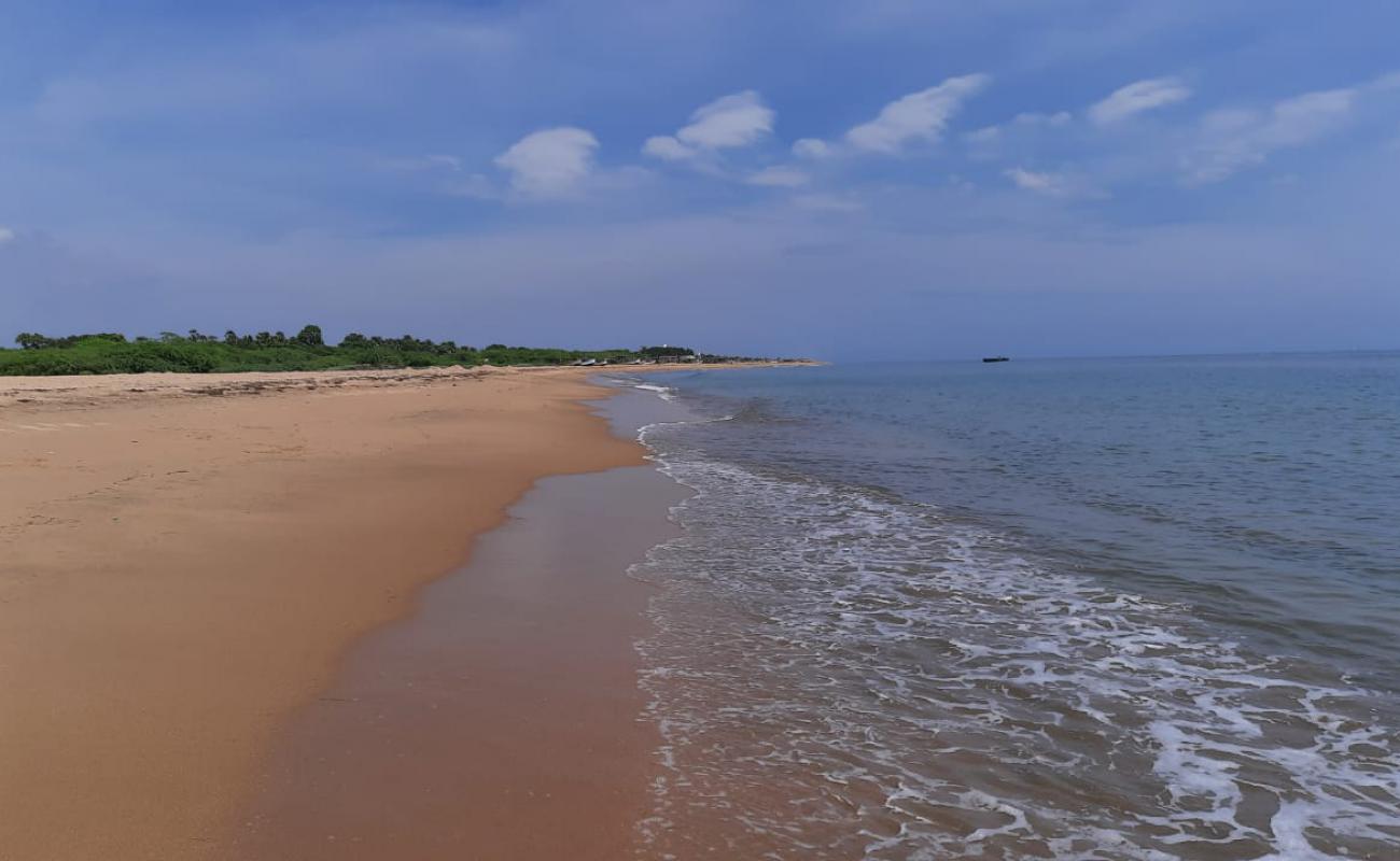 Photo of Kayalpatnam Beach with bright sand surface