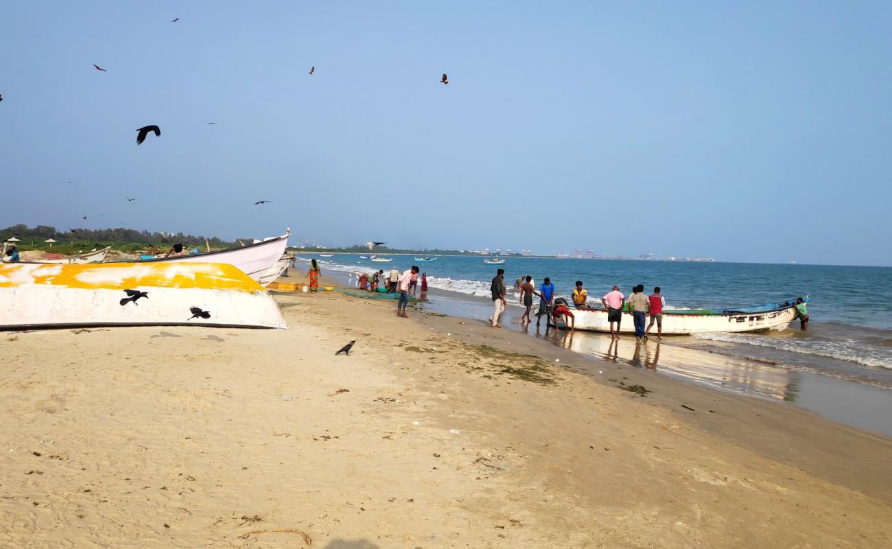 Photo of Thoothukudi Beach with bright sand surface