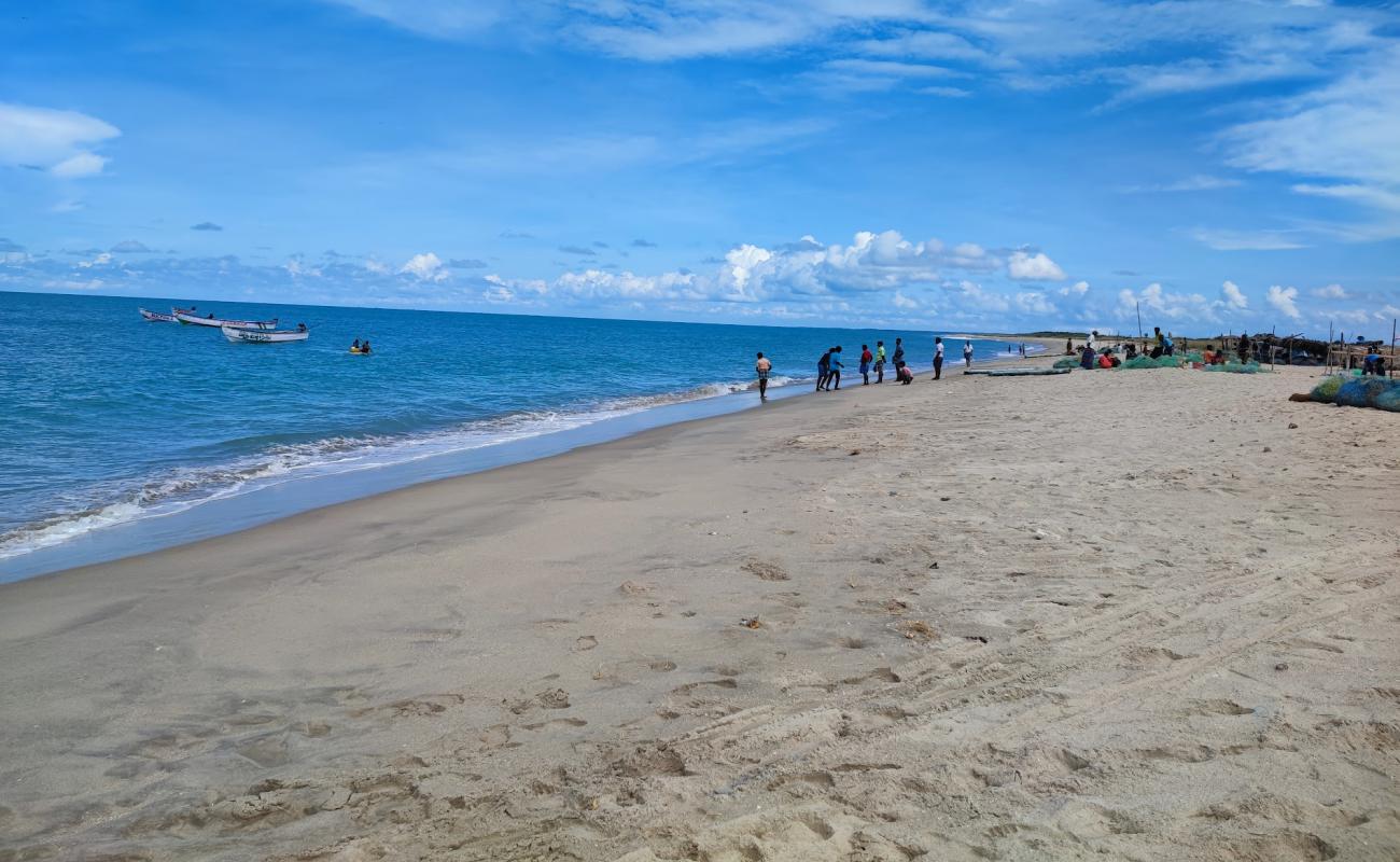 Photo of Dhanushkodi Beach with bright sand surface