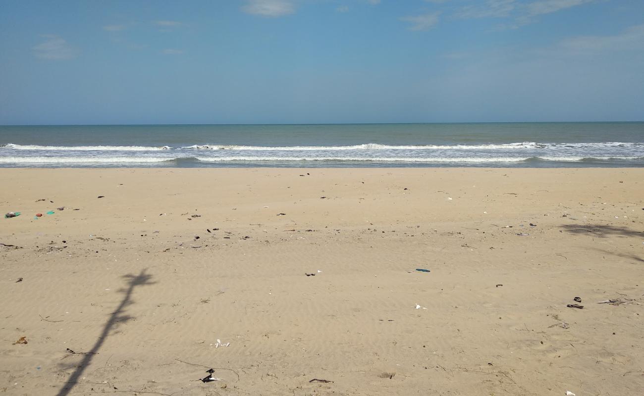 Photo of Golden Sand Beach with bright sand surface