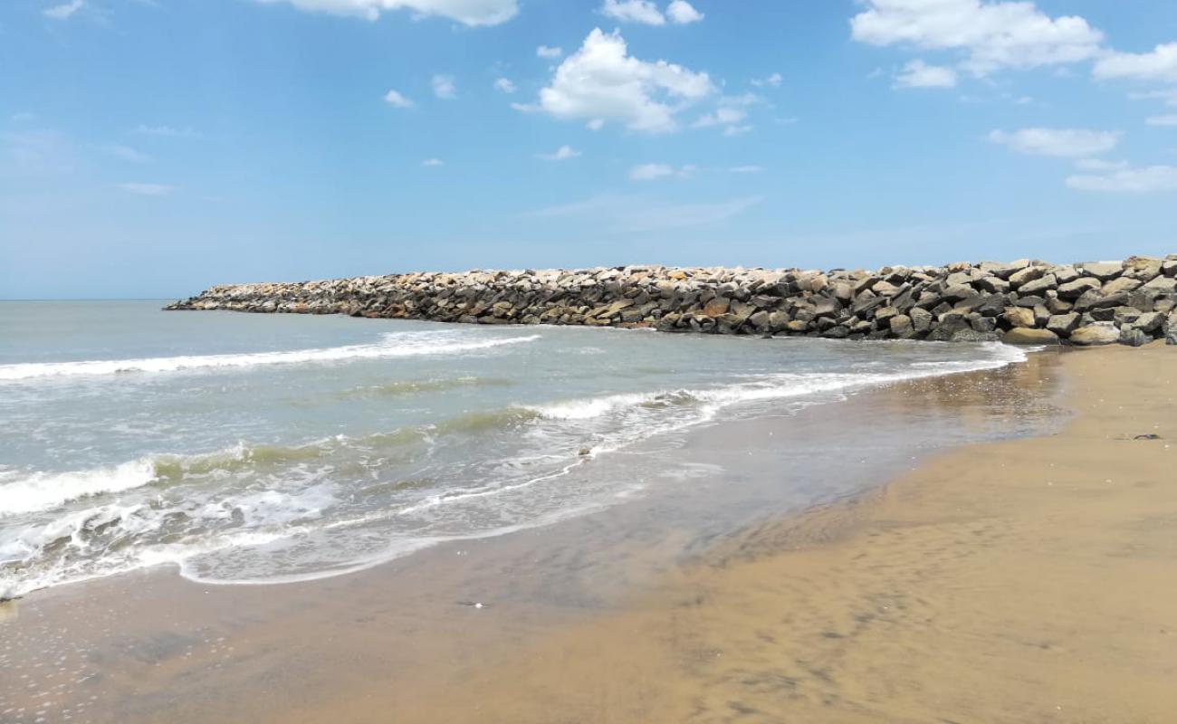 Photo of Old Beach Nagapattinam with bright sand surface