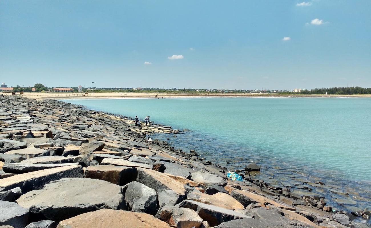 Photo of Karaikal Beach with bright sand surface