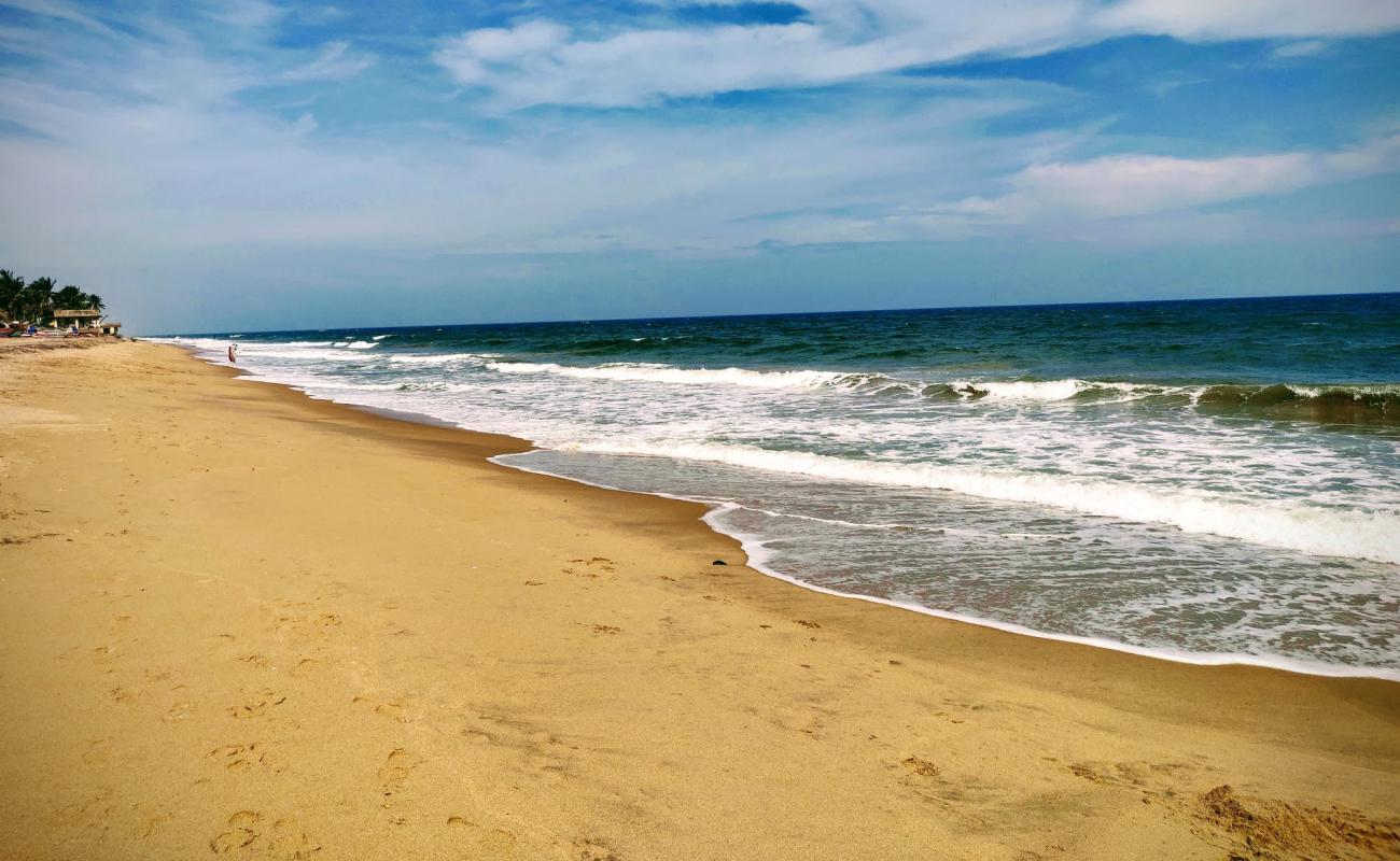 Photo of Auroville Beach with bright fine sand surface