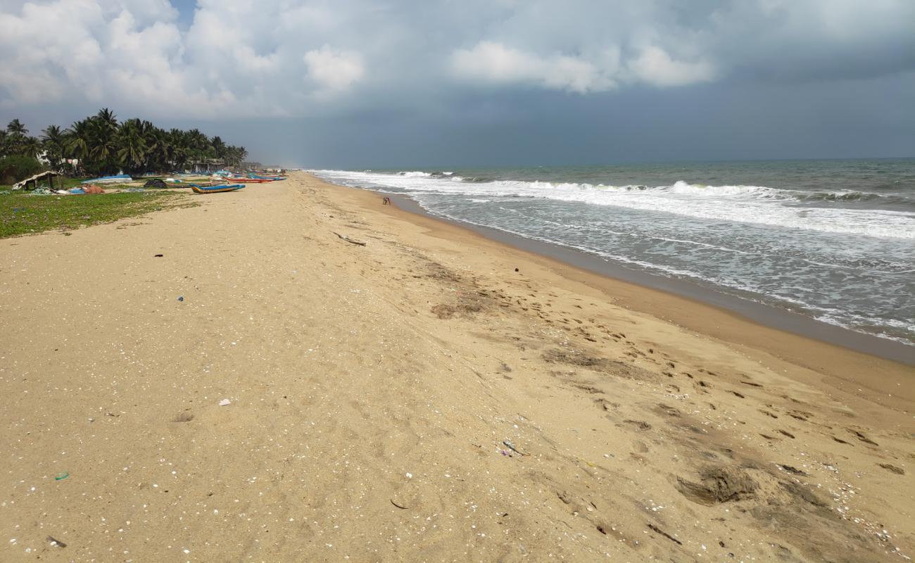 Photo of Pondicherry University Beach with bright sand surface