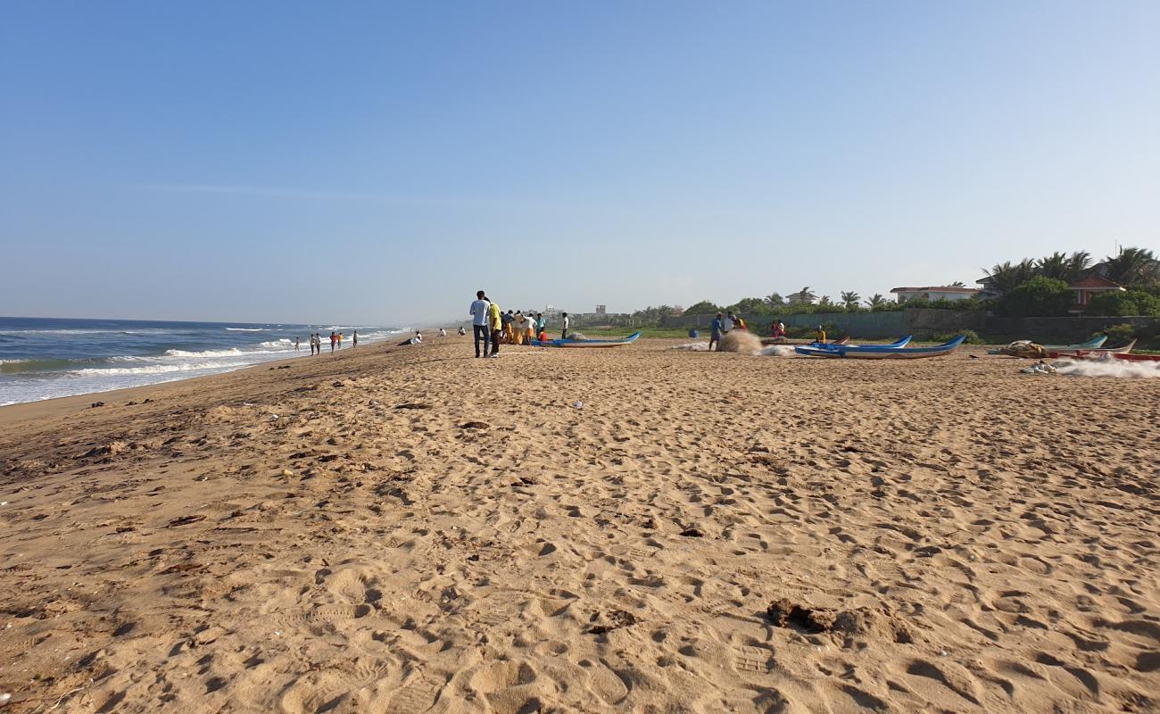 Photo of Akkarai Beach with bright sand surface