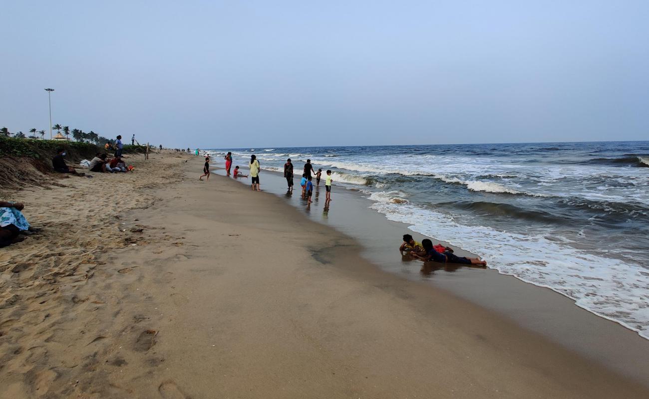 Photo of Golden Beach with bright sand surface