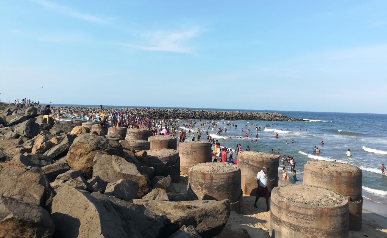 Photo of Palagai Thotti Kuppam Beach with bright sand surface