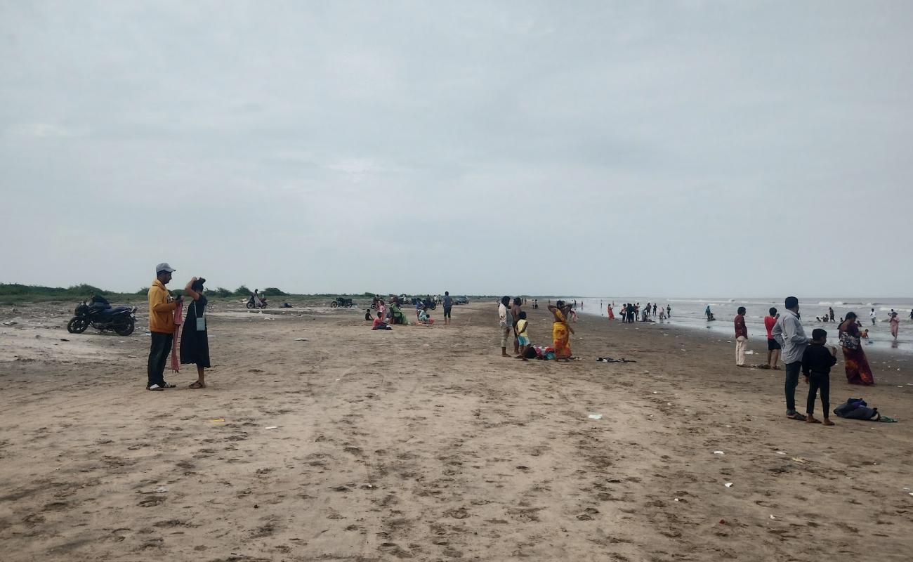 Photo of Manginapudi Beach with bright fine sand surface