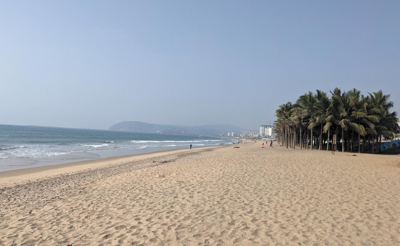 Photo of Ramakrishna Beach with bright sand surface