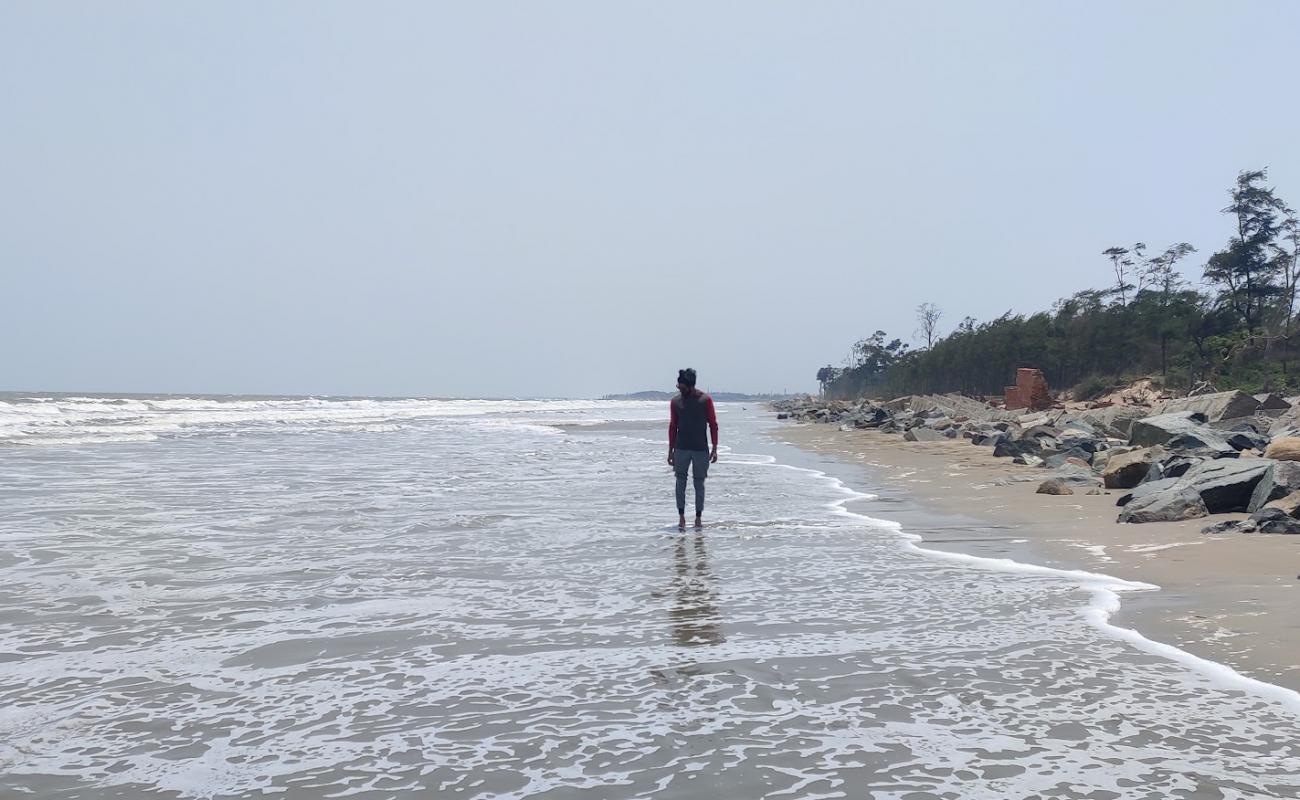 Photo of Kiagoria Beach with bright sand surface