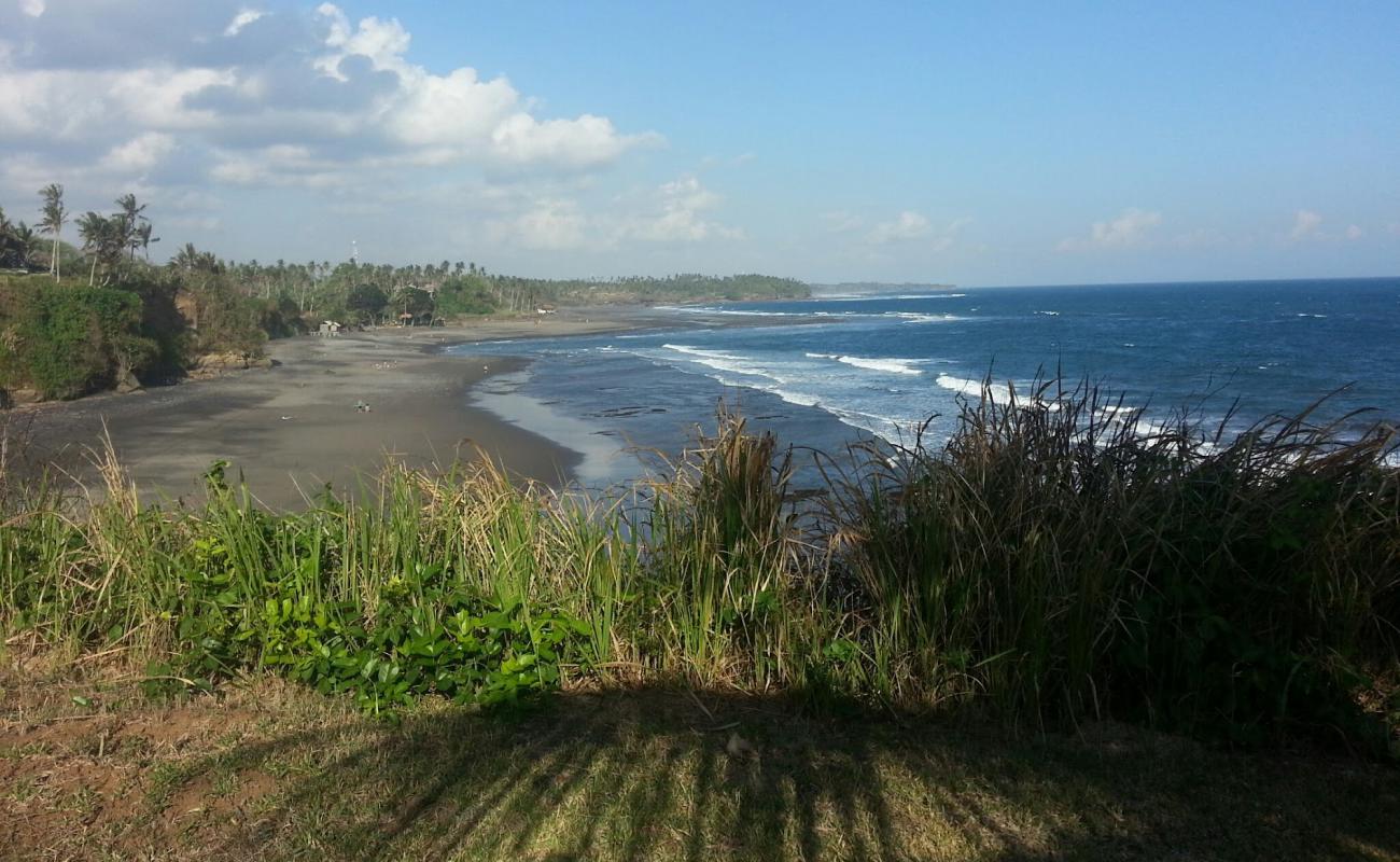 Photo of Balian Beach with brown sand surface