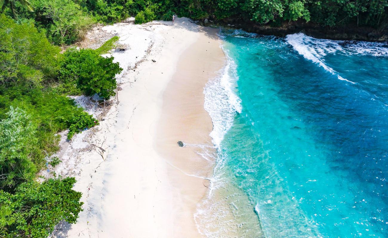 Photo of Pandan Beach with white sand surface