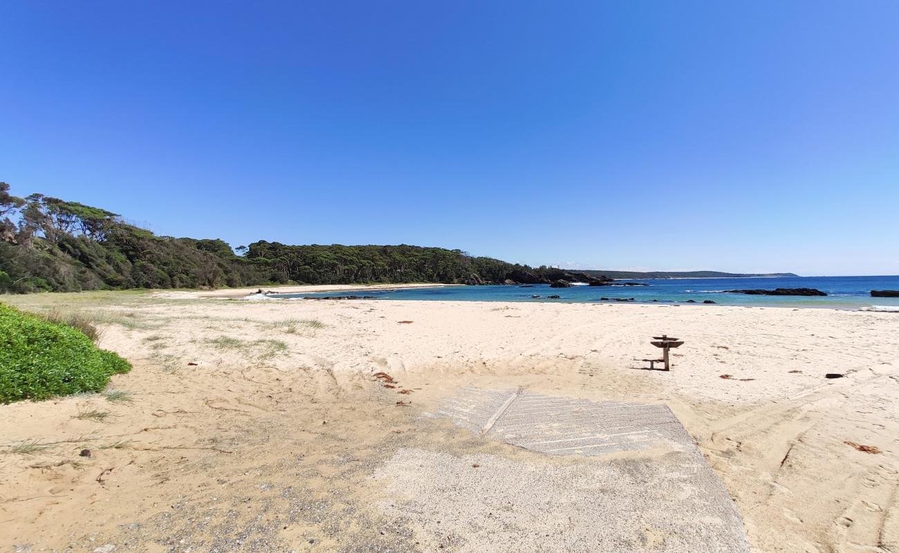 Photo of Taylor Beach with bright sand surface